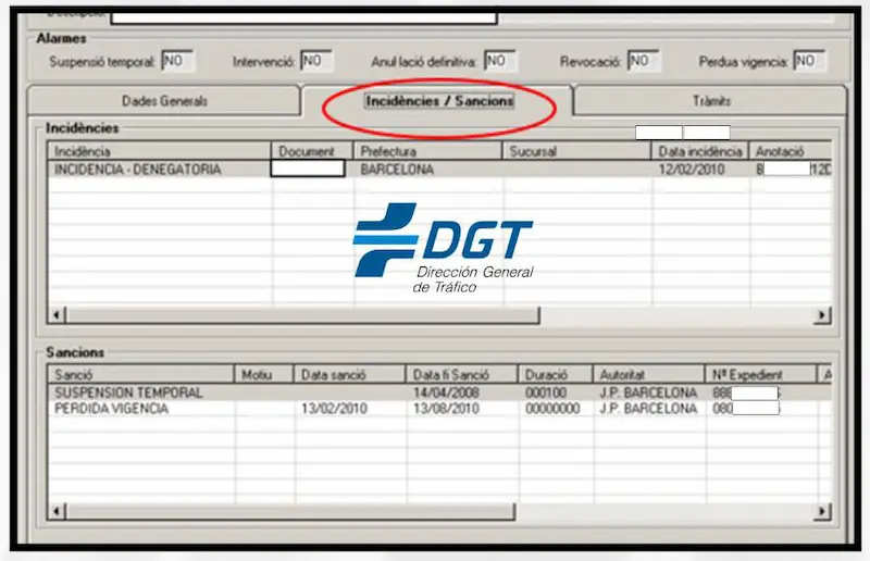 Interpretación de Pantallas VECO (DGT)